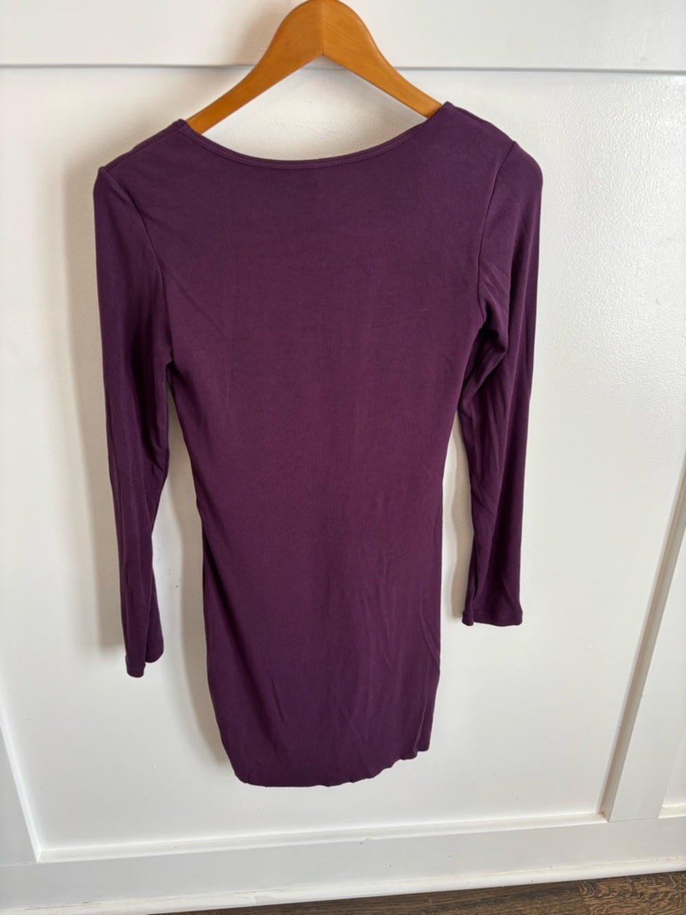 Popilush Shapewear Bodycon Purple Slimming Sexy Mini Dress, XL - Picture 2 of 6